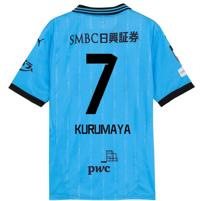 Danxen Herren Shintaro Kurumaya #7 Himmelblau Schwarz Heimtrikot Trikot 2025/26 T-Shirt