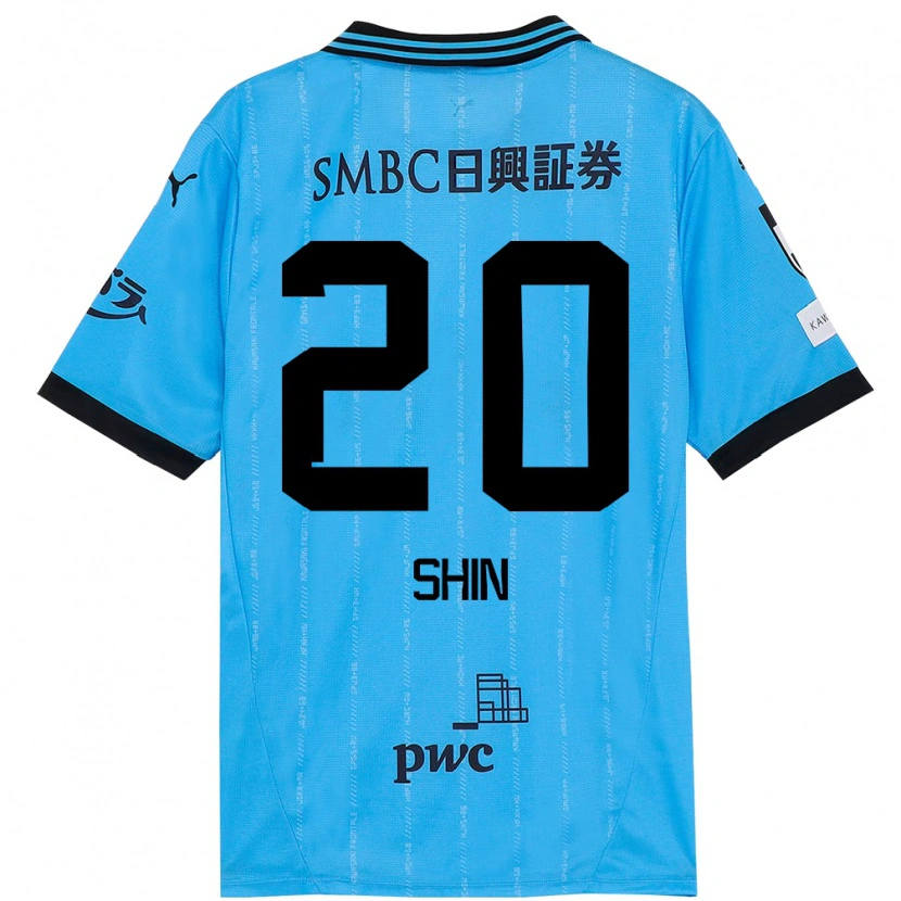 Danxen Herren Shin Yamada #20 Himmelblau Schwarz Heimtrikot Trikot 2025/26 T-Shirt