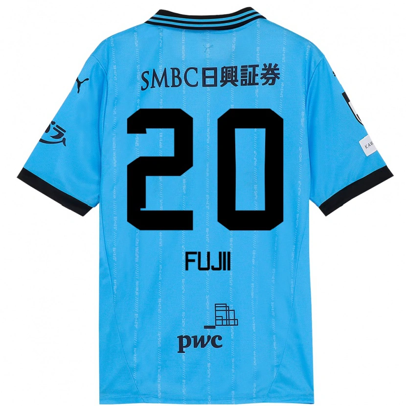 Danxen Herren Rensuke Fujii #20 Himmelblau Schwarz Heimtrikot Trikot 2025/26 T-Shirt