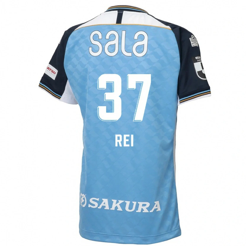 Danxen Herren Rei Hirakawa #37 Himmelblau Schwarz Heimtrikot Trikot 2025/26 T-Shirt