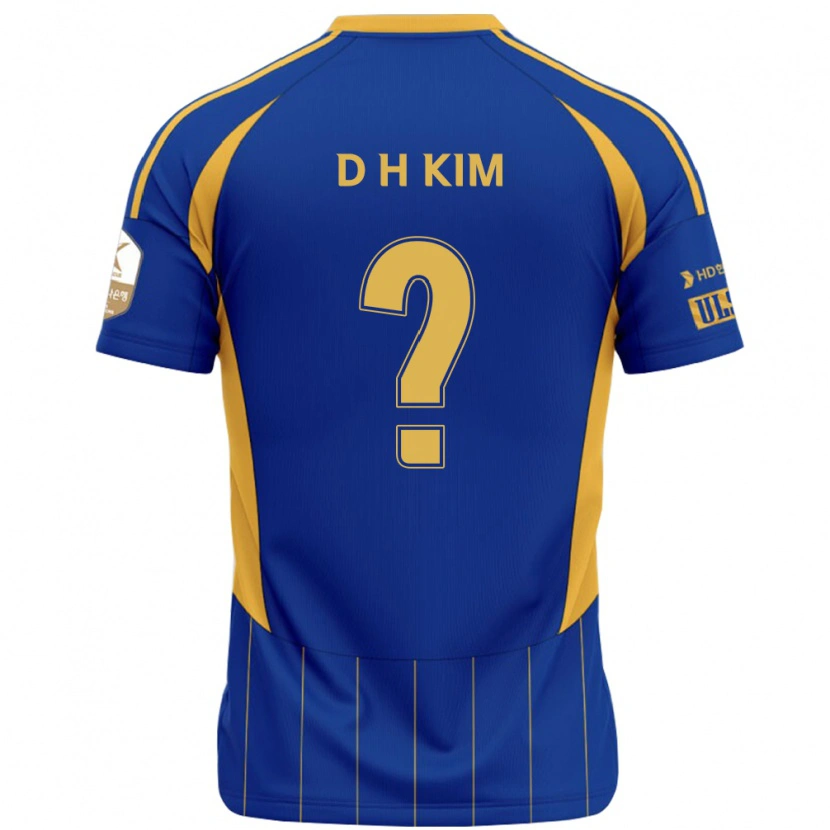 Danxen Herren Do-Hun Kim #0 Königsblau Gelb Heimtrikot Trikot 2025/26 T-Shirt