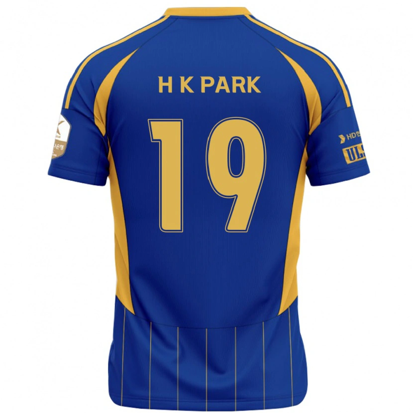 Danxen Herren Kang-Hyun Park #19 Königsblau Gelb Heimtrikot Trikot 2025/26 T-Shirt