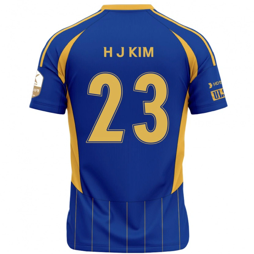 Danxen Herren Ju-Hwan Kim #23 Königsblau Gelb Heimtrikot Trikot 2025/26 T-Shirt