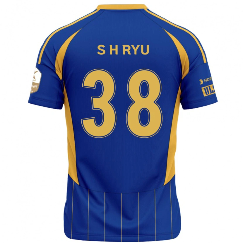 Danxen Herren Hye-Sung Ryu #38 Königsblau Gelb Heimtrikot Trikot 2025/26 T-Shirt