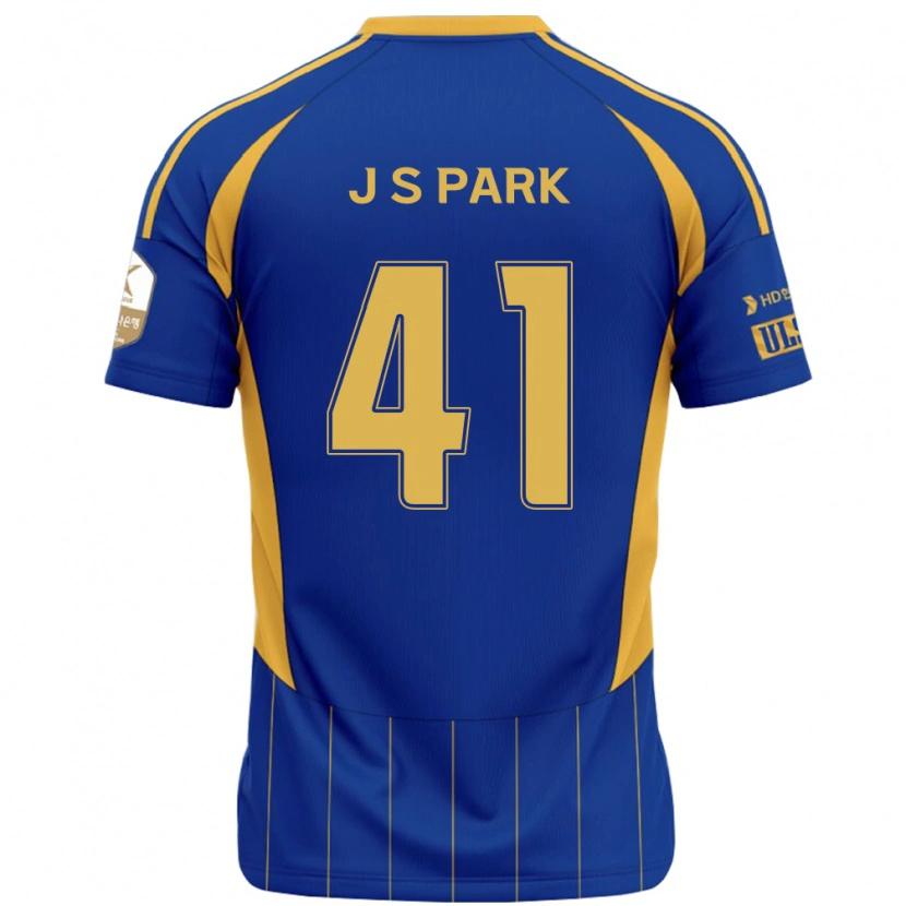 Danxen Herren Sang-Jun Park #41 Königsblau Gelb Heimtrikot Trikot 2025/26 T-Shirt