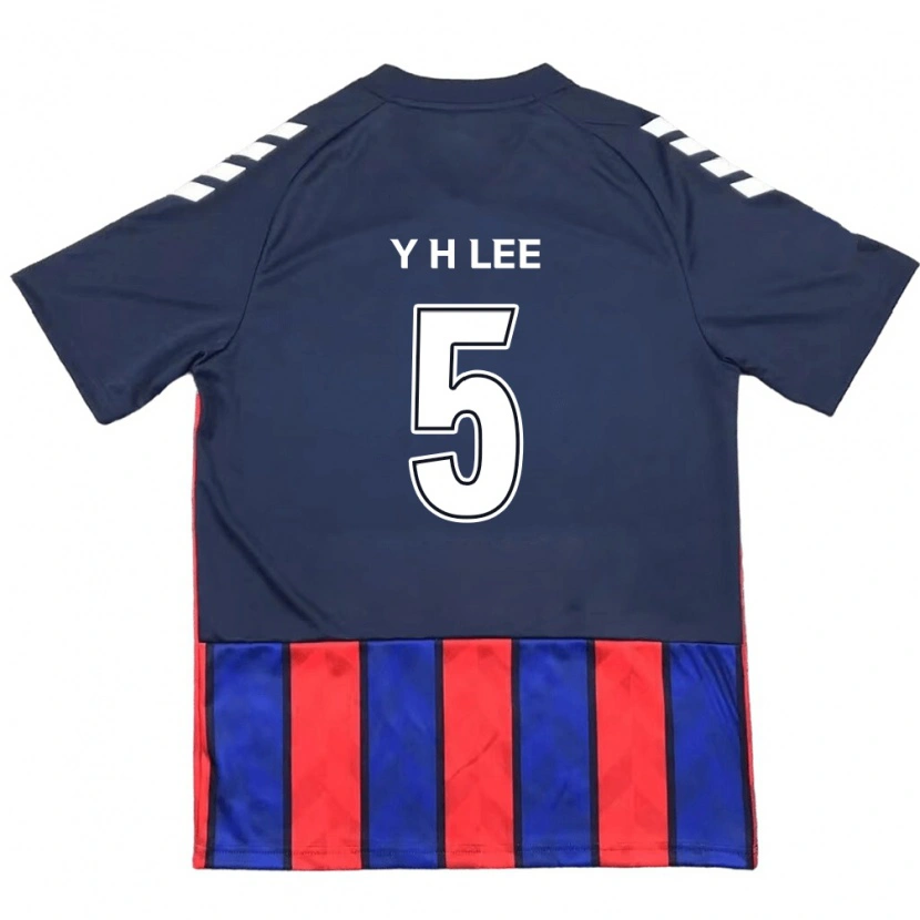 Danxen Herren Hyeon-Yong Lee #5 Königsblau Rot Heimtrikot Trikot 2025/26 T-Shirt