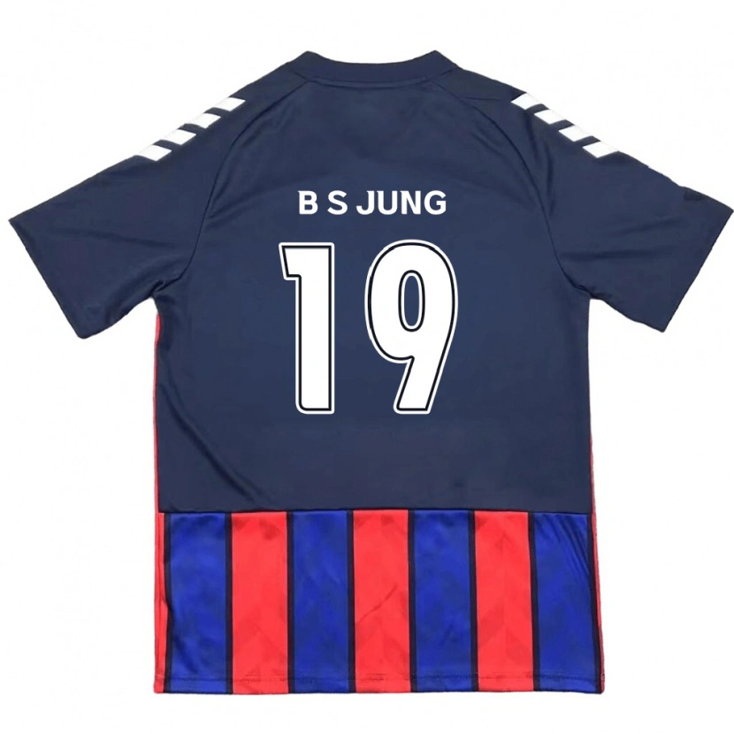 Danxen Herren Seung-Bae Jung #19 Königsblau Rot Heimtrikot Trikot 2025/26 T-Shirt