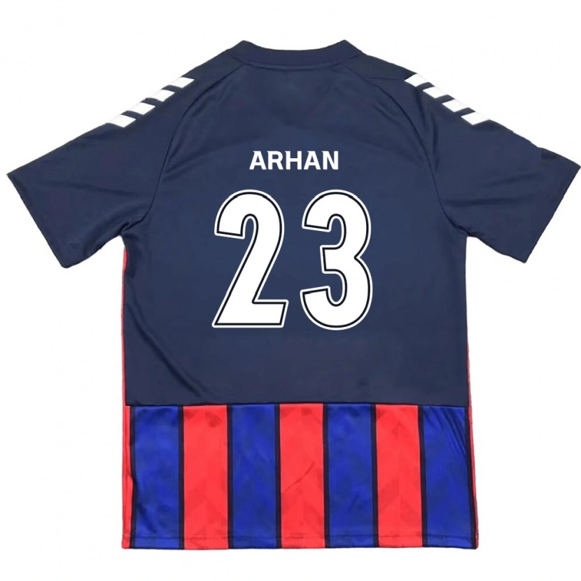 Danxen Herren Pratama Arhan #23 Königsblau Rot Heimtrikot Trikot 2025/26 T-Shirt