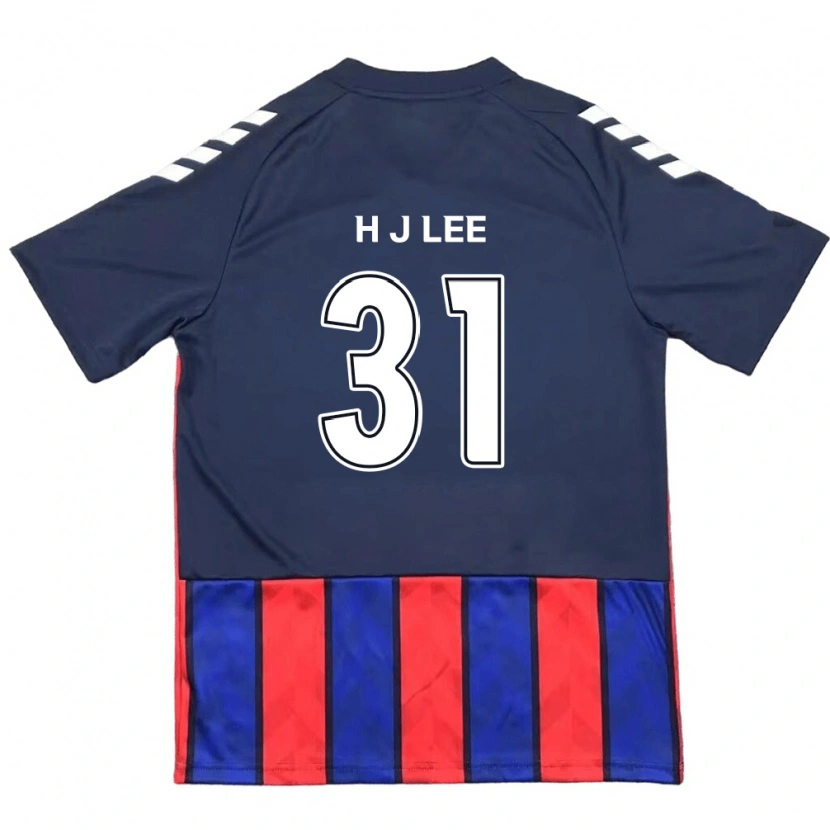 Danxen Herren Jae-Hoon Lee #31 Königsblau Rot Heimtrikot Trikot 2025/26 T-Shirt