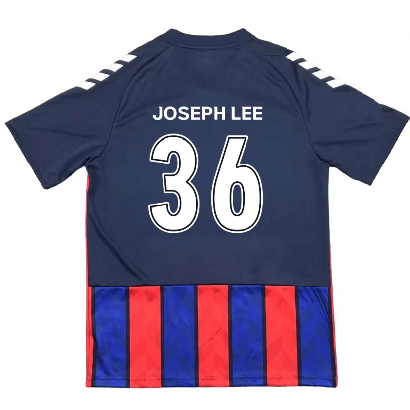 Danxen Herren Joseph Lee #36 Königsblau Rot Heimtrikot Trikot 2025/26 T-Shirt