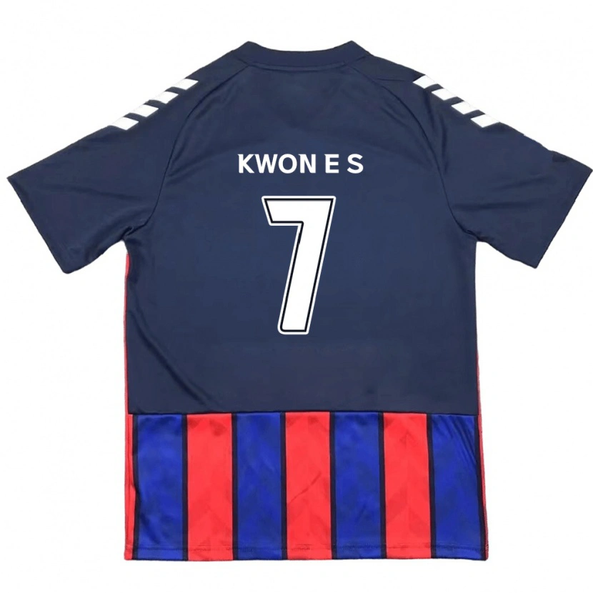 Danxen Herren Kwon Eun-Som #7 Königsblau Rot Heimtrikot Trikot 2025/26 T-Shirt