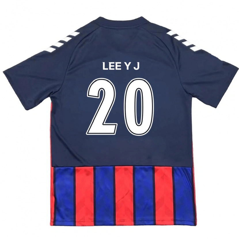 Danxen Herren Lee Yu-Jin #20 Königsblau Rot Heimtrikot Trikot 2025/26 T-Shirt