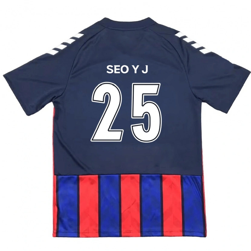 Danxen Herren Seo Ye-Jin #25 Königsblau Rot Heimtrikot Trikot 2025/26 T-Shirt
