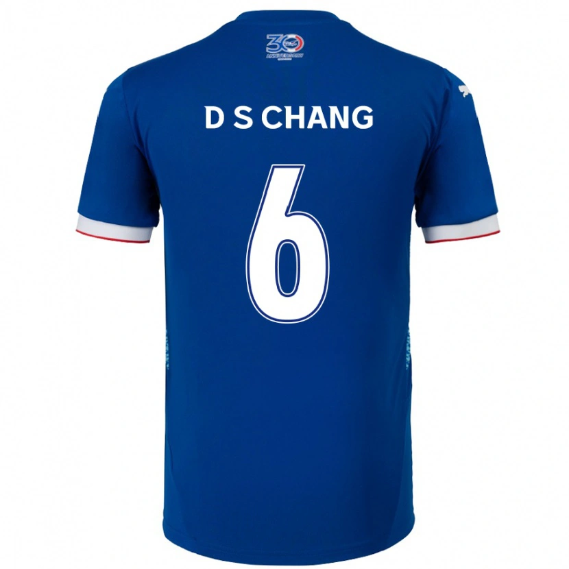 Danxen Herren Se-Dong Chang #6 Königsblau Weiß Heimtrikot Trikot 2025/26 T-Shirt