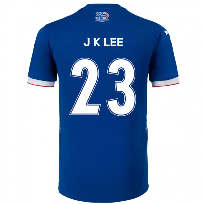 Danxen Herren Ki-Je Lee #23 Königsblau Weiß Heimtrikot Trikot 2025/26 T-Shirt