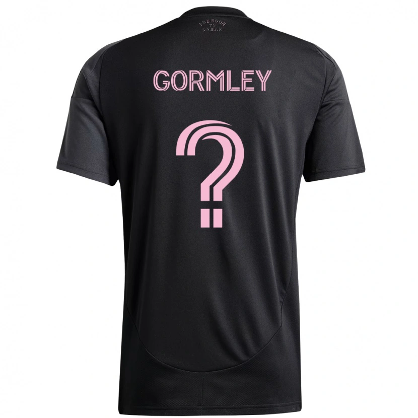 Danxen Herren Sean Gormley #0 Schwarz Rosa Auswärtstrikot Trikot 2025/26 T-Shirt