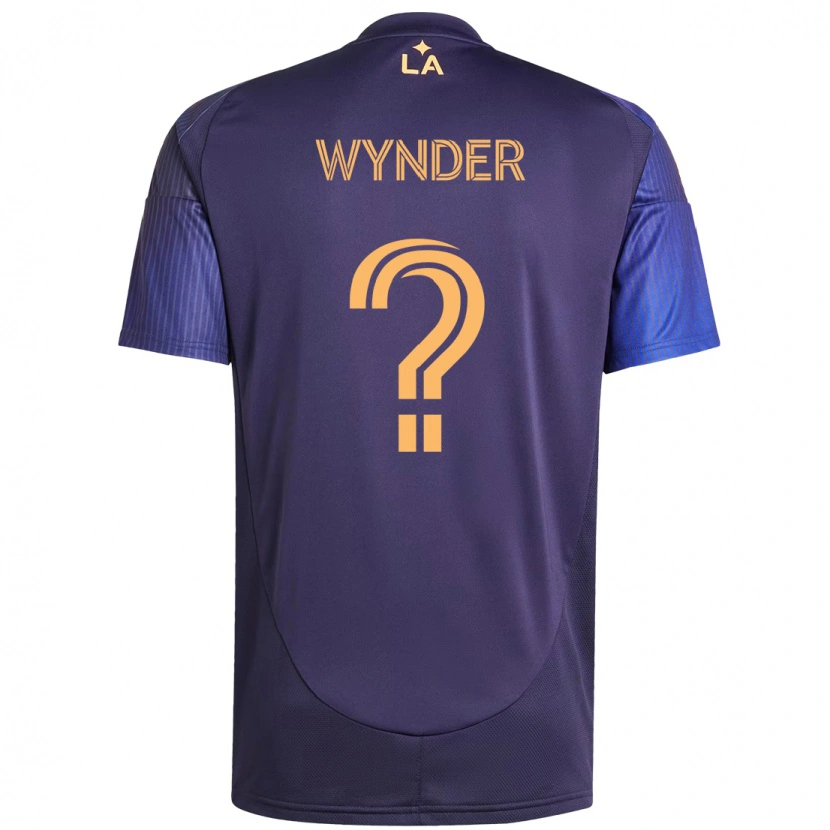 Danxen Herren Elijah Wynder #0 Lila Blau Auswärtstrikot Trikot 2025/26 T-Shirt