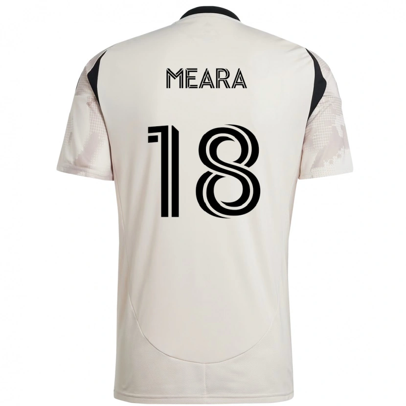 Danxen Herren Ryan Meara #18 Beige Schwarz Auswärtstrikot Trikot 2025/26 T-Shirt