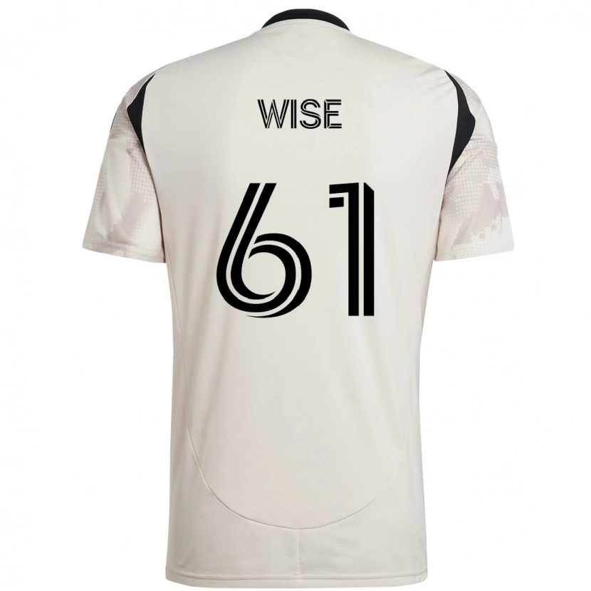 Danxen Herren Henry Wise #61 Beige Schwarz Auswärtstrikot Trikot 2025/26 T-Shirt