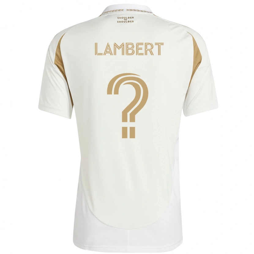 Danxen Herren Liam Lambert #0 Weiß Braun Auswärtstrikot Trikot 2025/26 T-Shirt