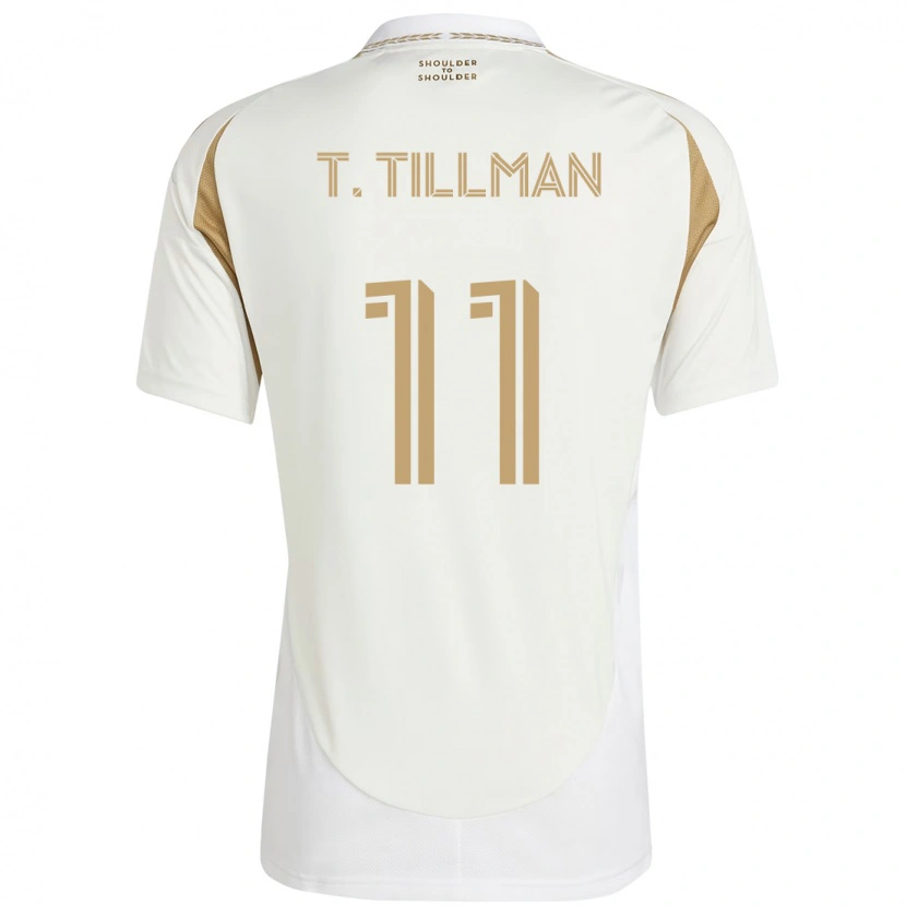 Danxen Herren Timothy Tillman #11 Weiß Braun Auswärtstrikot Trikot 2025/26 T-Shirt