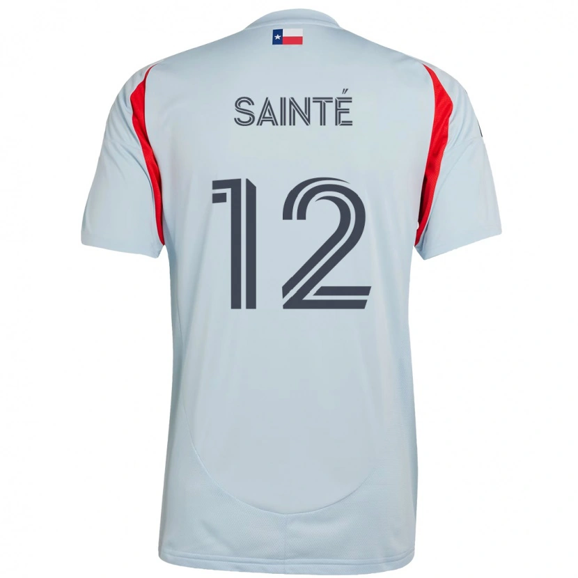Danxen Herren Carl Sainté #12 Hellblau Rot Auswärtstrikot Trikot 2025/26 T-Shirt