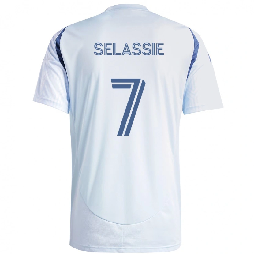 Danxen Herren Maren Haile-Selassie #7 Hellhimmelblau Blau Auswärtstrikot Trikot 2025/26 T-Shirt