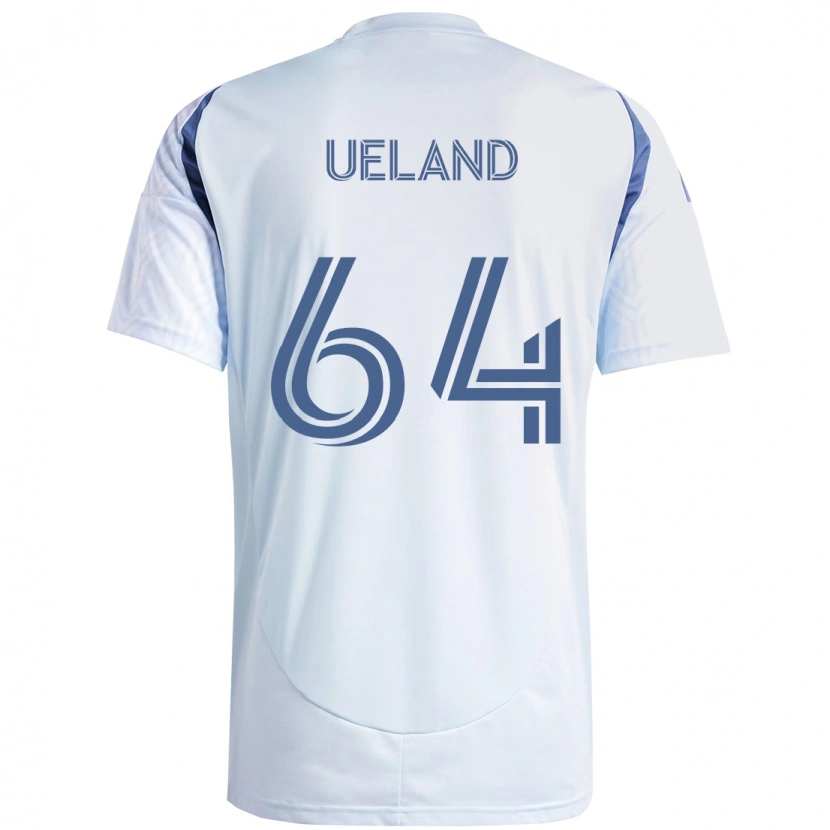 Danxen Herren Andreas Ueland #64 Hellhimmelblau Blau Auswärtstrikot Trikot 2025/26 T-Shirt