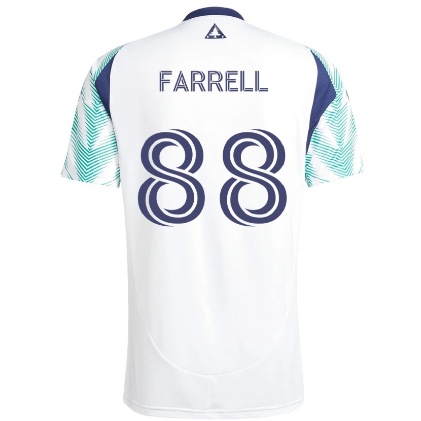 Danxen Herren Andrew Farrell #88 Weiß Blau Auswärtstrikot Trikot 2025/26 T-Shirt