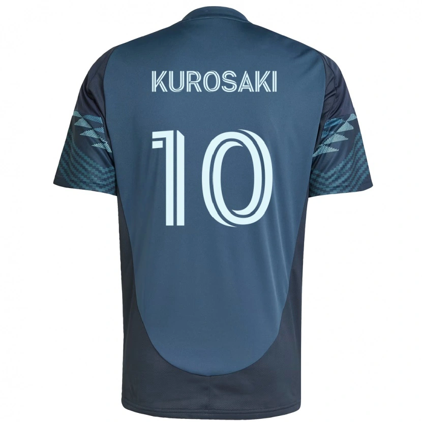 Danxen Herren Yuuka Kurosaki #10 Hellblau Auswärtstrikot Trikot 2025/26 T-Shirt