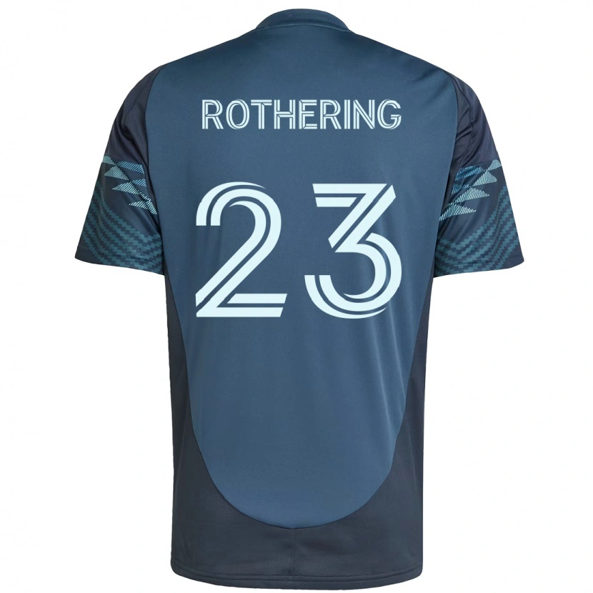 Danxen Herren Holly Rothering #23 Hellblau Auswärtstrikot Trikot 2025/26 T-Shirt