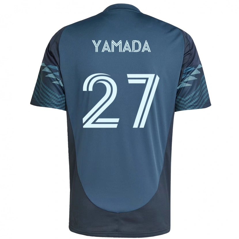 Danxen Herren Hikari Yamada #27 Hellblau Auswärtstrikot Trikot 2025/26 T-Shirt