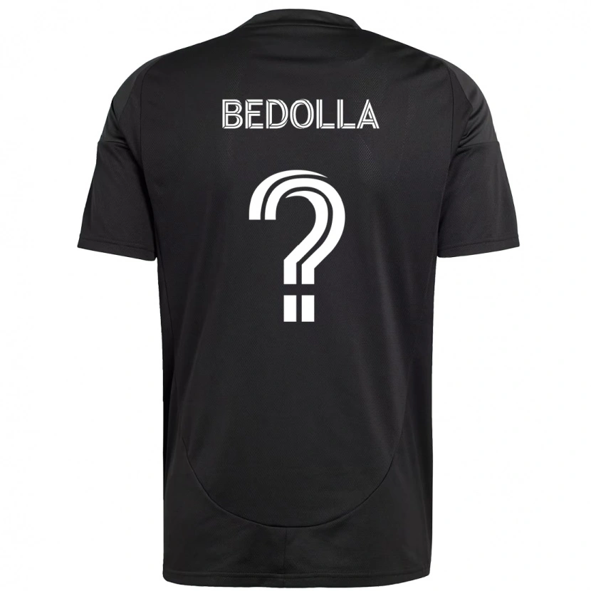 Danxen Herren Brando Bedolla #0 Schwarz Weiß Auswärtstrikot Trikot 2025/26 T-Shirt
