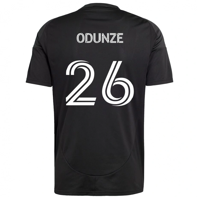 Danxen Herren Chituru Odunze #26 Schwarz Weiß Auswärtstrikot Trikot 2025/26 T-Shirt