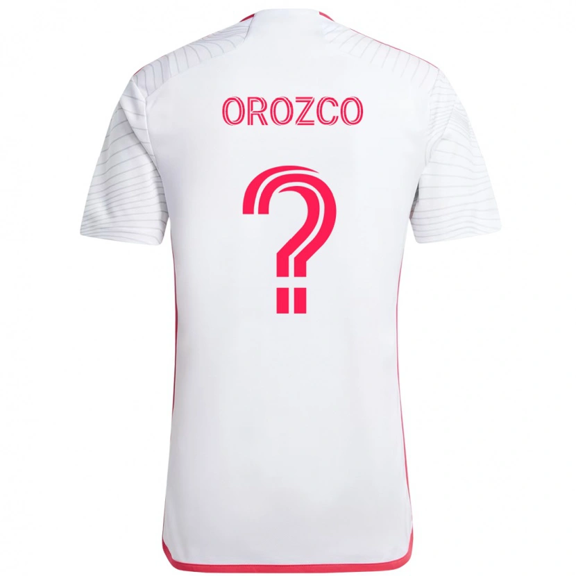 Danxen Herren Jaziel Orozco #0 Weiß Magenta Auswärtstrikot Trikot 2025/26 T-Shirt