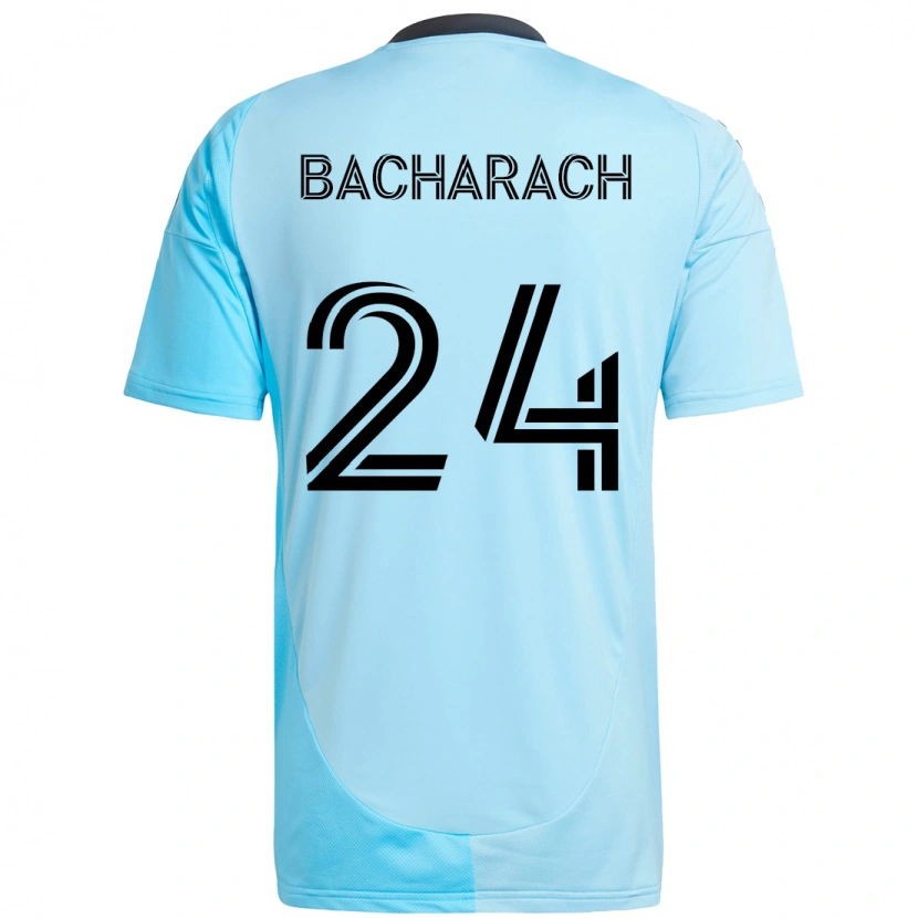 Danxen Herren Hugo Bacharach #24 Himmelblau Auswärtstrikot Trikot 2025/26 T-Shirt