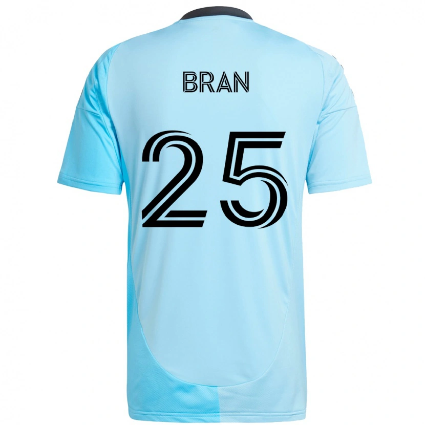 Danxen Herren Alejandro Bran #25 Himmelblau Auswärtstrikot Trikot 2025/26 T-Shirt