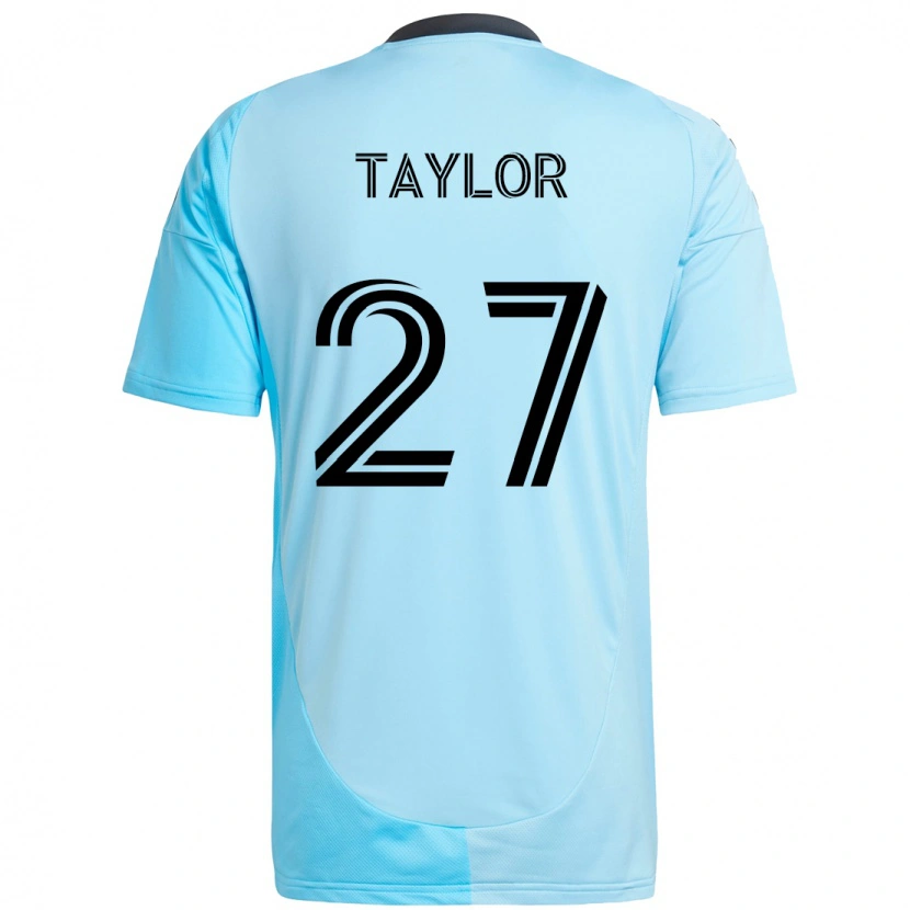 Danxen Herren D.j. Taylor #27 Himmelblau Auswärtstrikot Trikot 2025/26 T-Shirt
