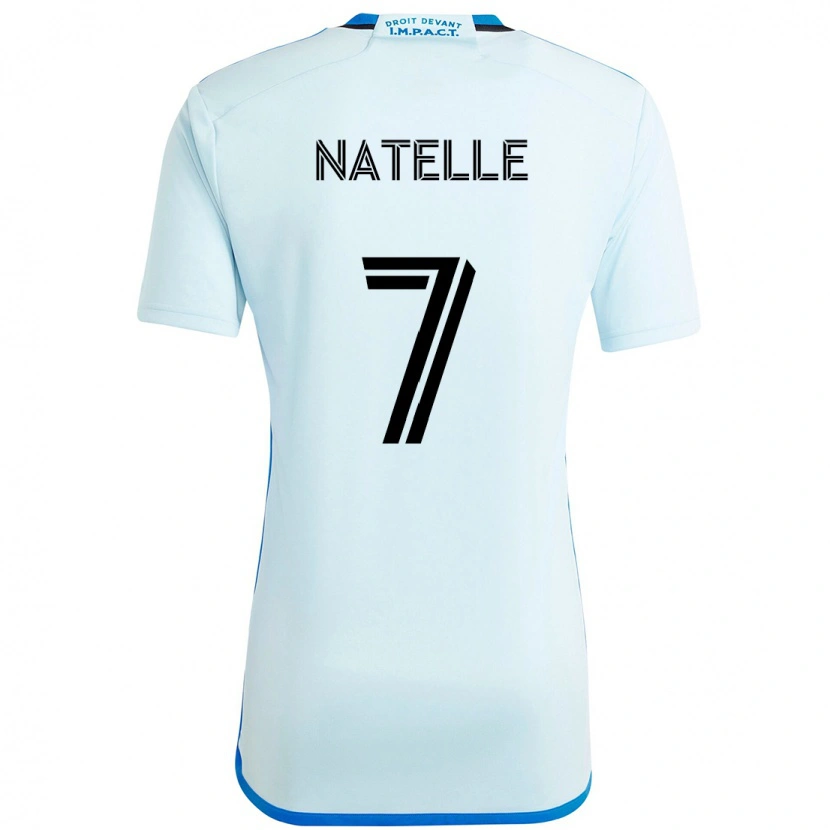 Danxen Herren Mokbel Natelle #7 Himmelblau Dunkelblau Auswärtstrikot Trikot 2025/26 T-Shirt
