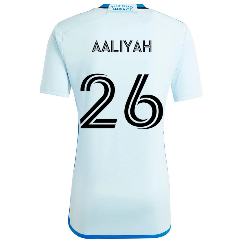 Danxen Herren Picquet Aaliyah #26 Himmelblau Dunkelblau Auswärtstrikot Trikot 2025/26 T-Shirt
