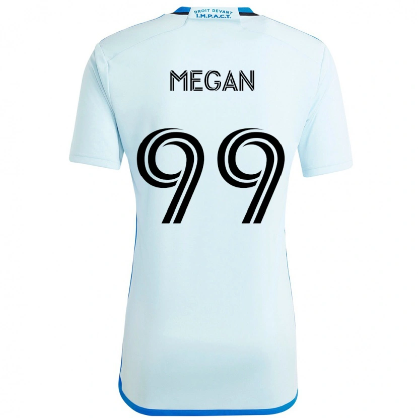 Danxen Herren Lemieux Megan #99 Himmelblau Dunkelblau Auswärtstrikot Trikot 2025/26 T-Shirt