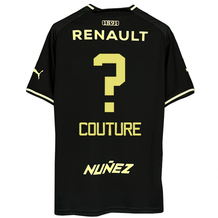 Danxen Herren Lorenzo Couture #0 Schwarz Gelb Auswärtstrikot Trikot 2025/26 T-Shirt