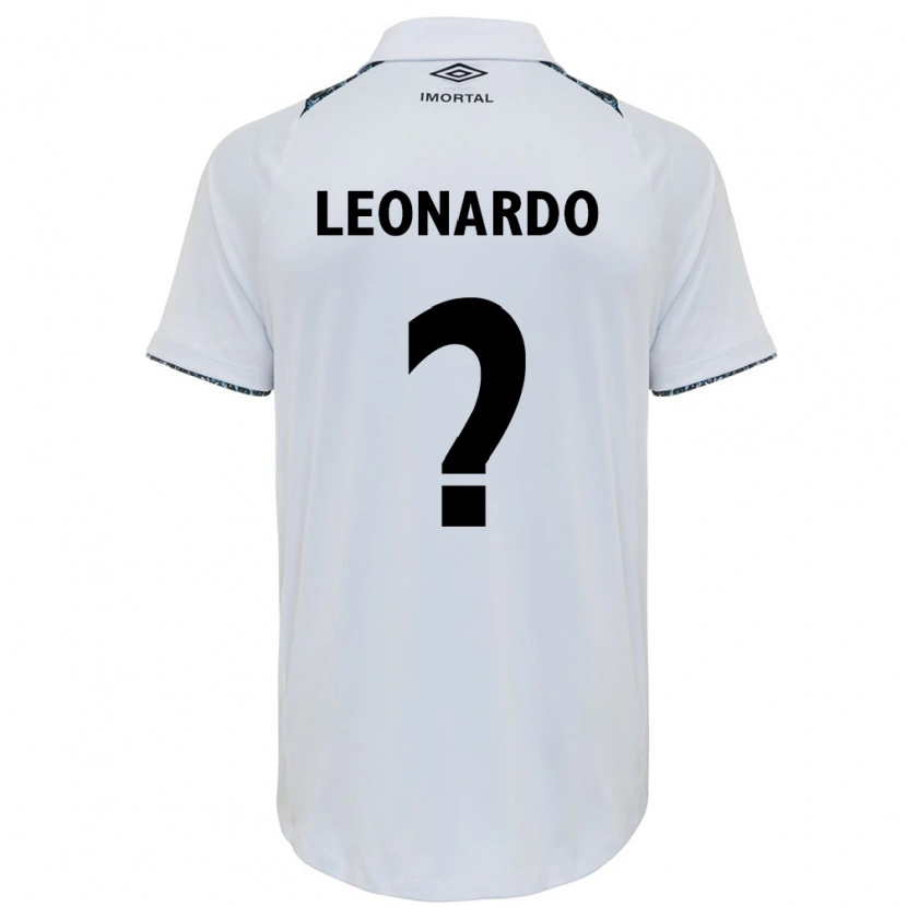 Danxen Herren Wagner Leonardo #0 Weiß Blau Auswärtstrikot Trikot 2025/26 T-Shirt