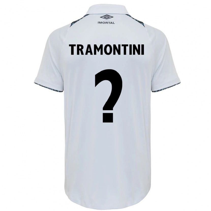 Danxen Herren Murilo Tramontini #0 Weiß Blau Auswärtstrikot Trikot 2025/26 T-Shirt
