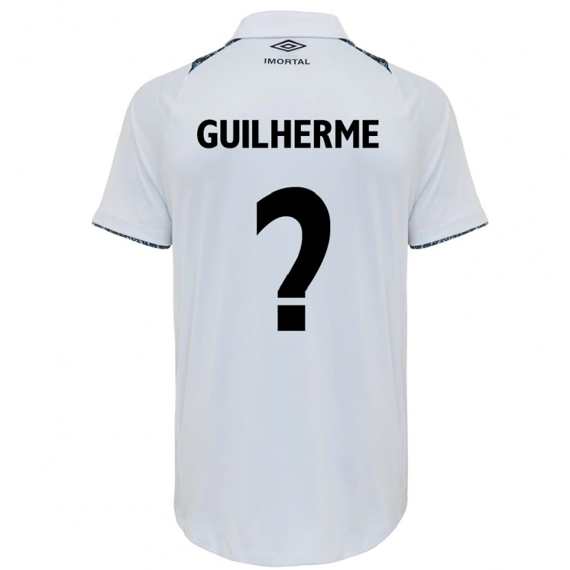 Danxen Herren Zé Guilherme #0 Weiß Blau Auswärtstrikot Trikot 2025/26 T-Shirt