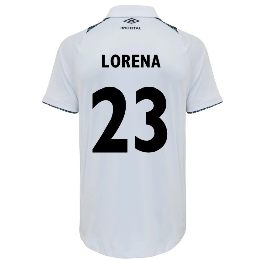 Danxen Herren Lorena #23 Weiß Blau Auswärtstrikot Trikot 2025/26 T-Shirt