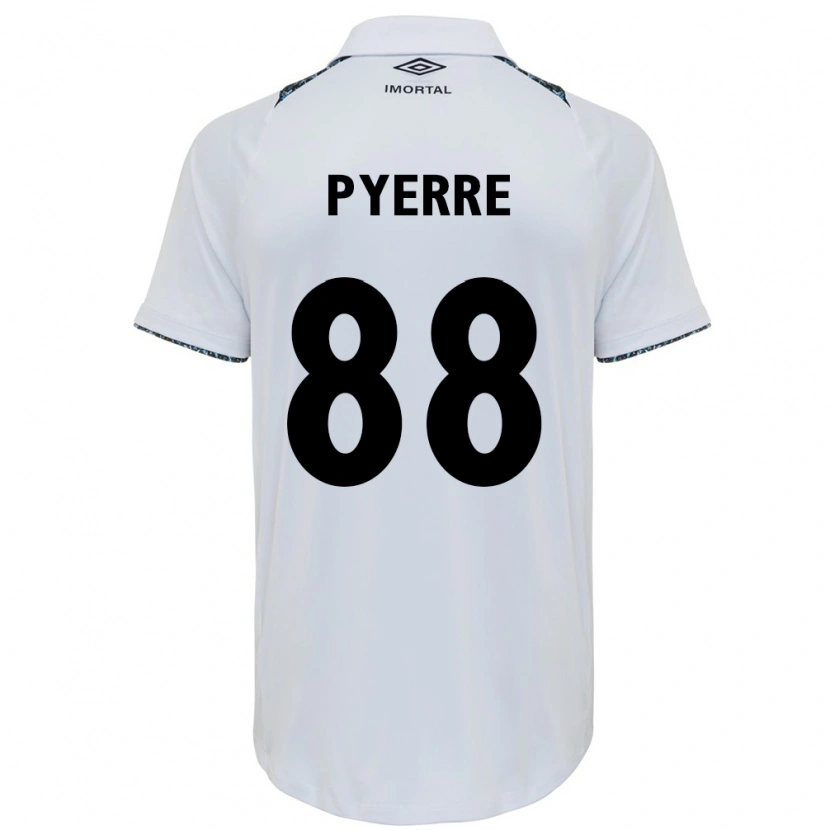 Danxen Herren Jean Pyerre #88 Weiß Blau Auswärtstrikot Trikot 2025/26 T-Shirt