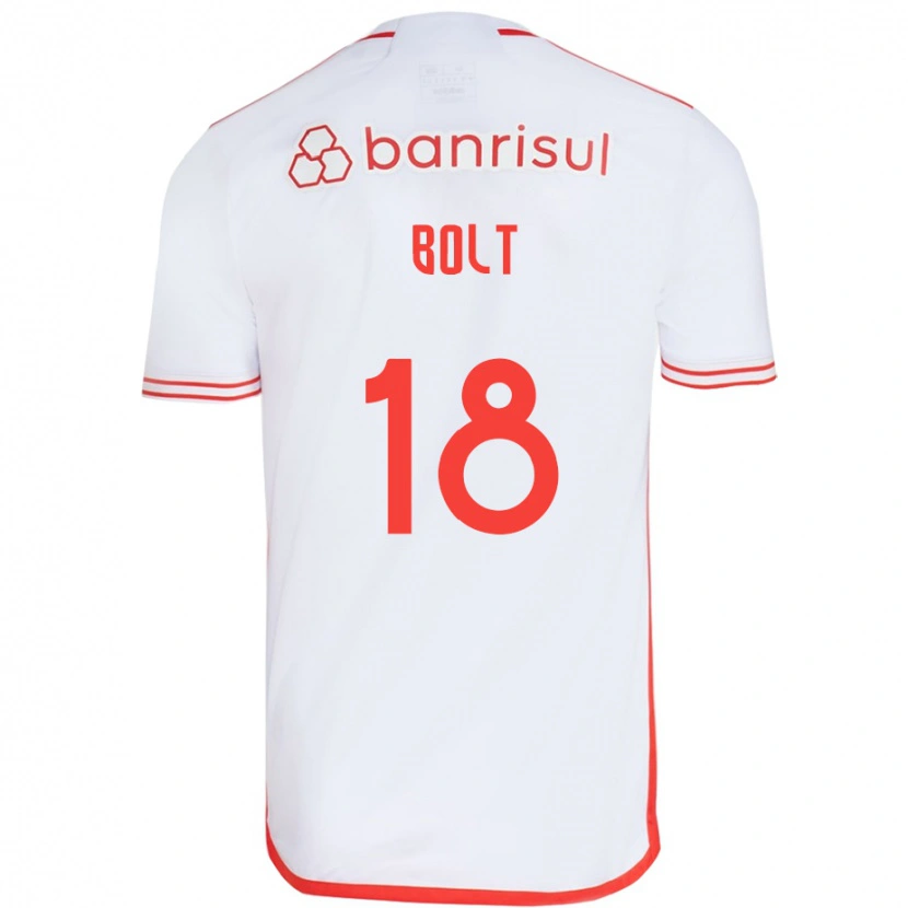 Danxen Herren Tamara Bolt #18 Weiß Rot Auswärtstrikot Trikot 2025/26 T-Shirt