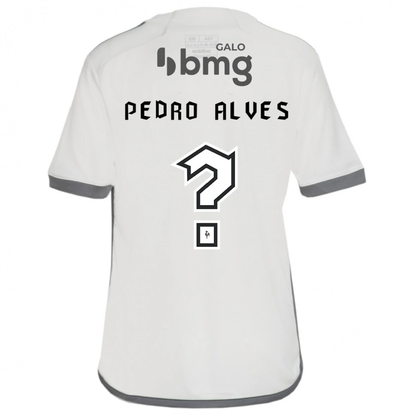 Danxen Herren Pedro Alves #0 Off-White Auswärtstrikot Trikot 2025/26 T-Shirt