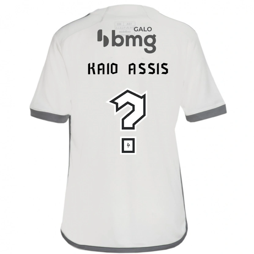 Danxen Herren Kaio Assis #0 Off-White Auswärtstrikot Trikot 2025/26 T-Shirt